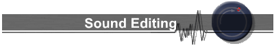 Sound Editing
